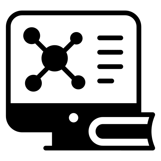Computer science electron chemistry computer science icon