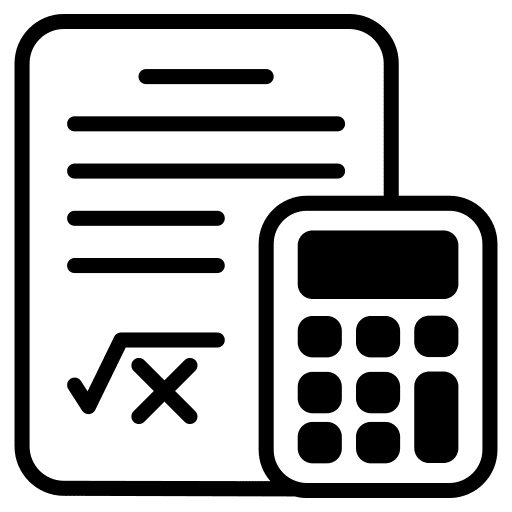 Mathematics mathematical study mathematics icon