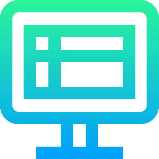 Computer online learning elearning education icon