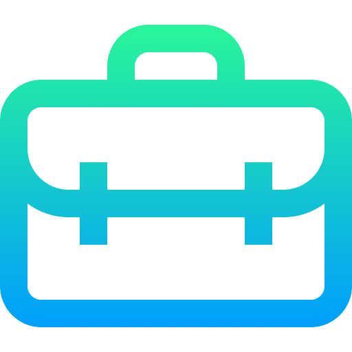 Briefcase portfolio luggage suitcase icon Briefcase portfolio luggage suitcase icon