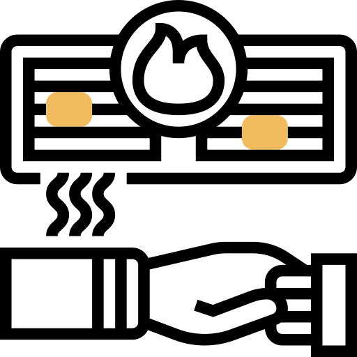 Heater car parts conditioner regulator icon