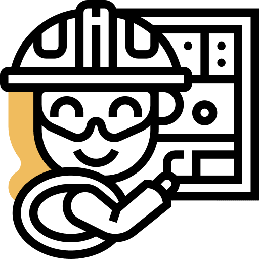 Electrician electrician maintenance industry icon Electrician electrician maintenance industry icon