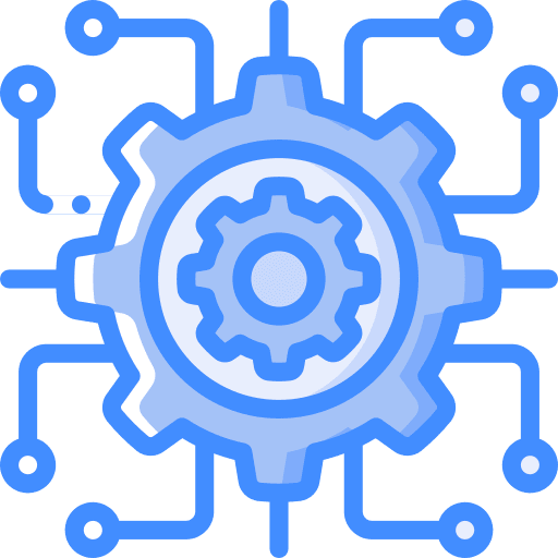 Automation automation cog construction and tools icon
