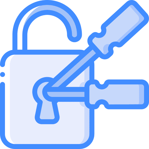 Locksmith padlock ui locksmith icon
