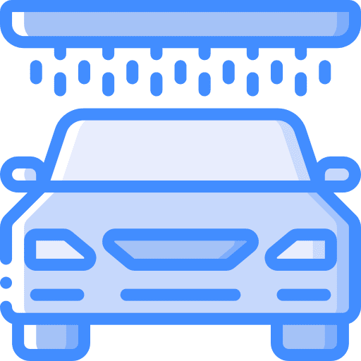 Car wash cleaning washing car icon