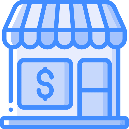 Shop retail urban architecture and city icon