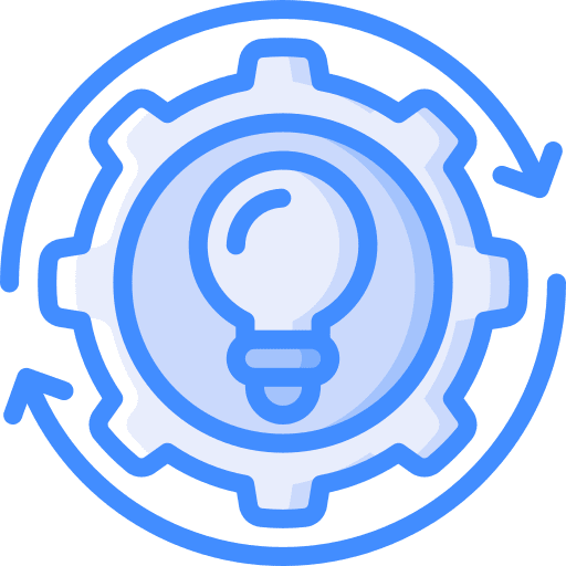 Smart light cog electronics smart light icon