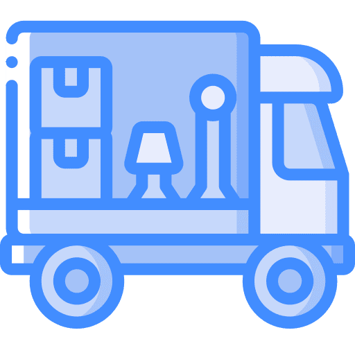Van service services transportation icon