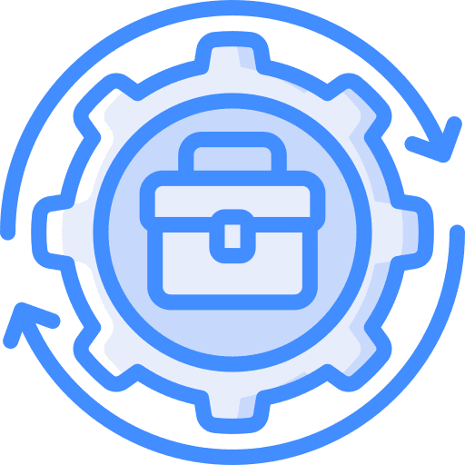 Business product manufacturing business icon