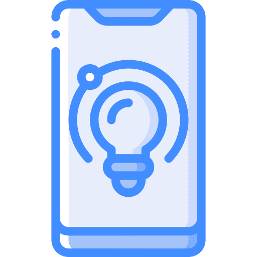 Smart light smart light electronics mobile phone icon
