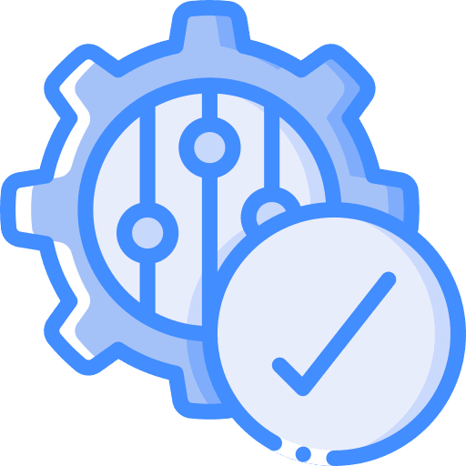 Gear approved gear settings icon