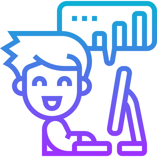 Executive worker employee workaholic icon