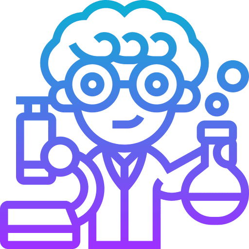 Research professions and jobs research development icon