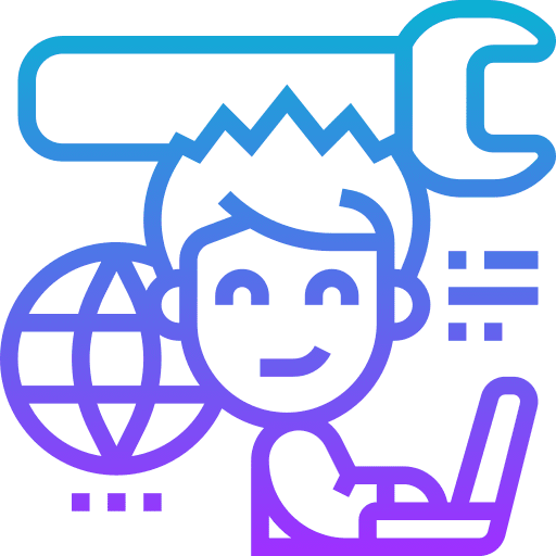 Technical support repair technical support user icon
