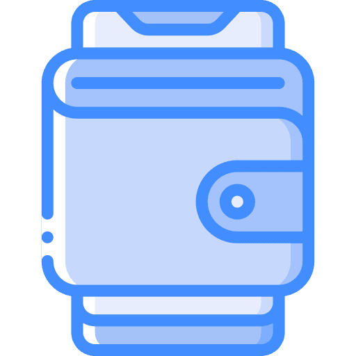 Wallet money business and finance cash icon