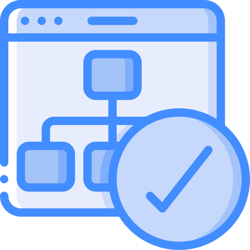 Website map website seo and web icon