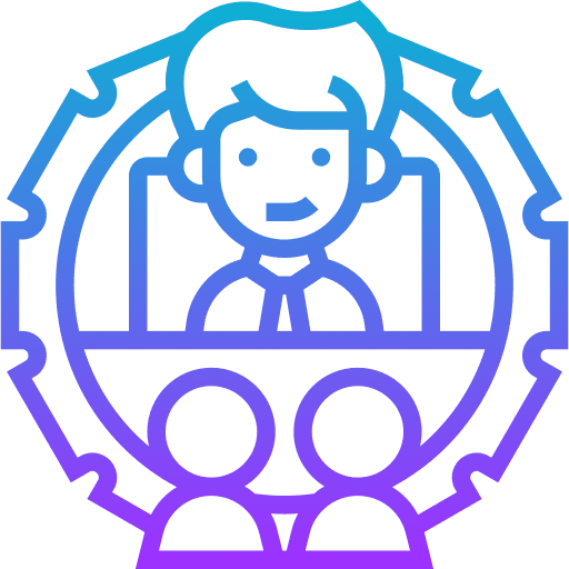 Director woman leadership manager icon Director woman leadership manager icon