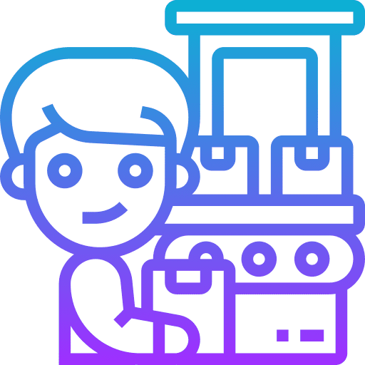 Production manufacturing factory shipping and delivery icon Production manufacturing factory shipping and delivery icon