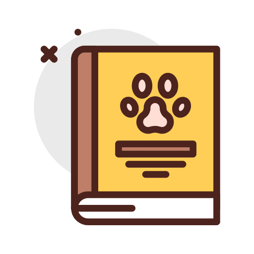 Book animals learning pet icon Book animals learning pet icon