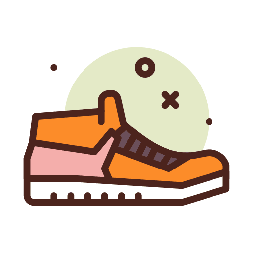 Sneakers shoes stroll walking icon Sneakers shoes stroll walking icon