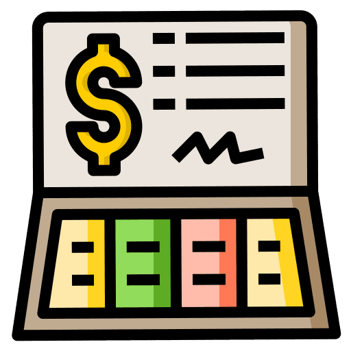 Account bank transaction account icon