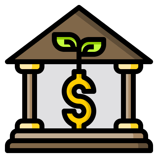 Bank savings business banking icon Bank savings business banking icon