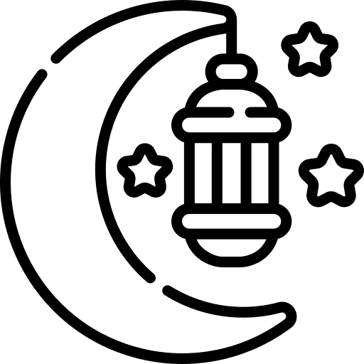 Ramadan lantern religion fasting icon