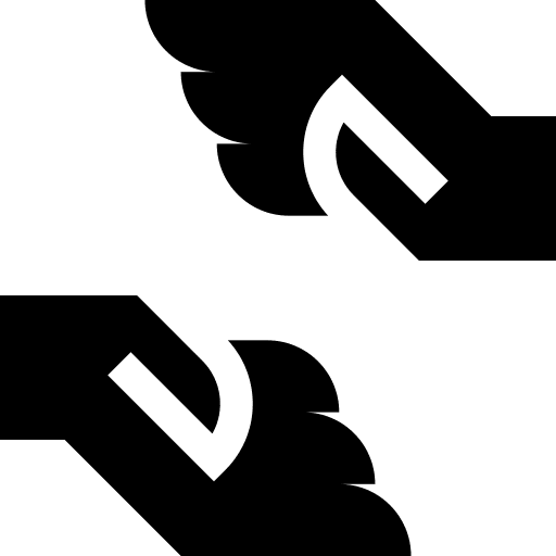 Care protect help gesture icon Care protect help gesture icon