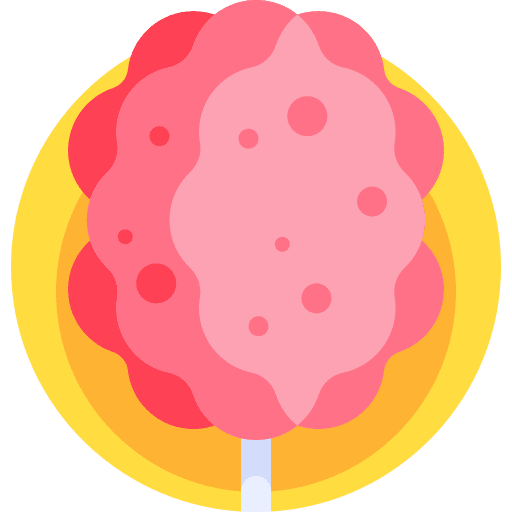 Cotton candy lollies sweets entertainment icon Cotton candy lollies sweets entertainment icon