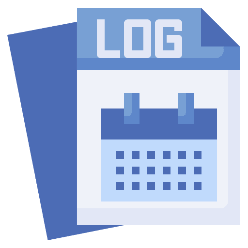 Log file log file digital extension icon Log file log file digital extension icon