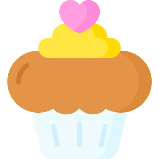 Cupcake meal cake dessert icon Cupcake meal cake dessert icon