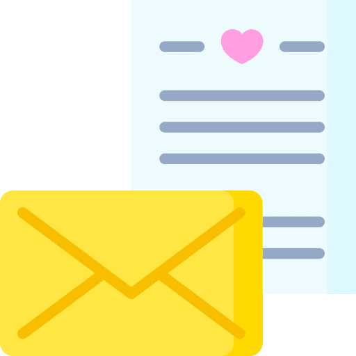 Letter envelope email love and romance icon Letter envelope email love and romance icon