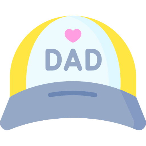 Cap dad sport people icon Cap dad sport people icon