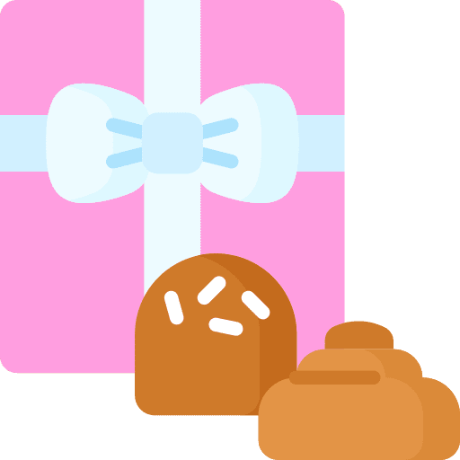Chocolates romantic chocolates gift icon Chocolates romantic chocolates gift icon