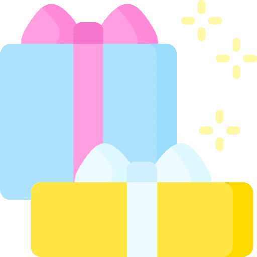Present gifts shopping center surprise icon Present gifts shopping center surprise icon