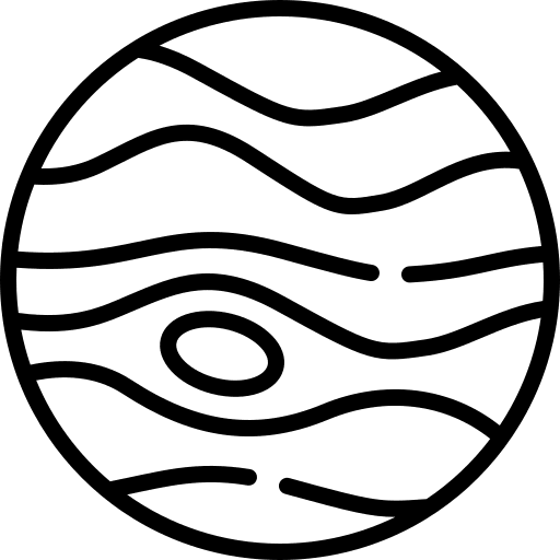 Planet galaxy miscellaneous universe icon