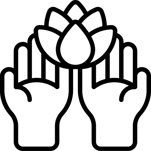 Lotus lotus wellness personal care icon