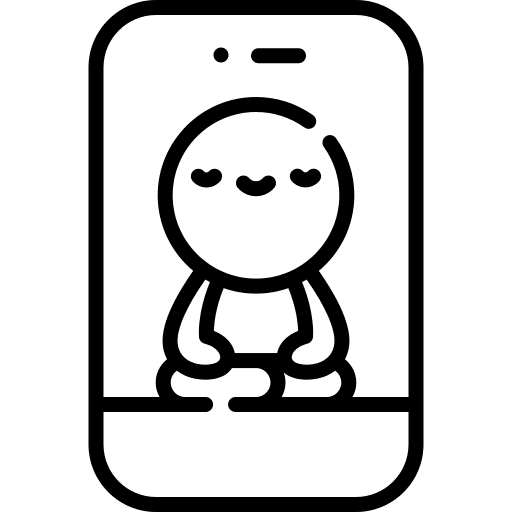 Smartphone wellness healthcare and medical app icon