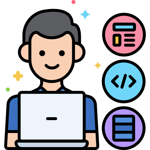 Developer programmer web coding web development icon