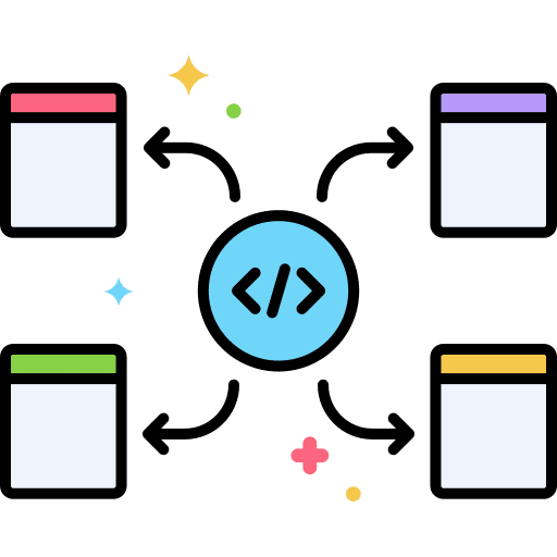 Dynamic code dynamic seo and web icon