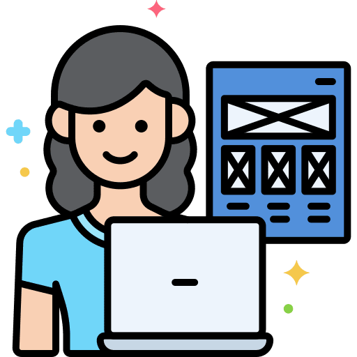 Ux design ux design user woman icon