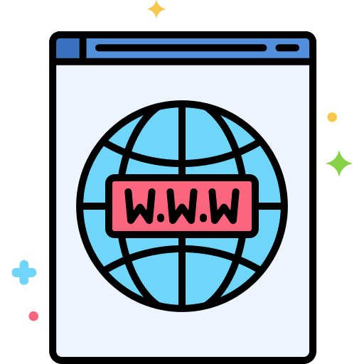 Domain browser web development www icon