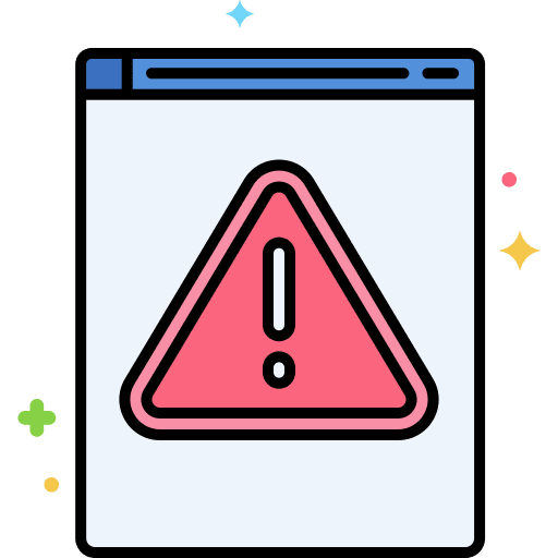 Error ui alert warning sign icon