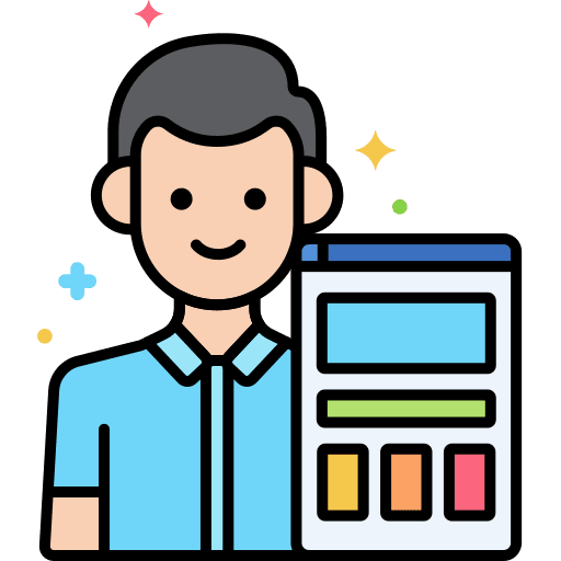 Front end browser user avatar icon