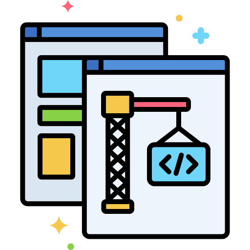 Page web development web programming page icon