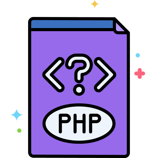 Php php web development code icon