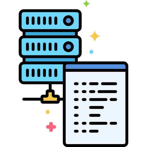 Processor web development previous server icon