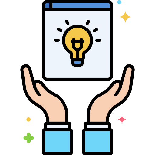 Project creativity project innovation icon