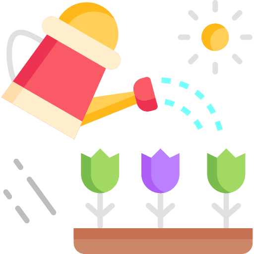 Watering can farm garden farming and gardening icon
