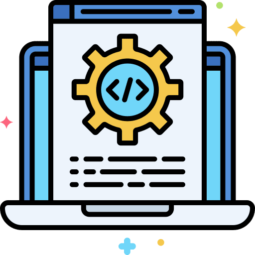 Web development ui seo and web web programming icon